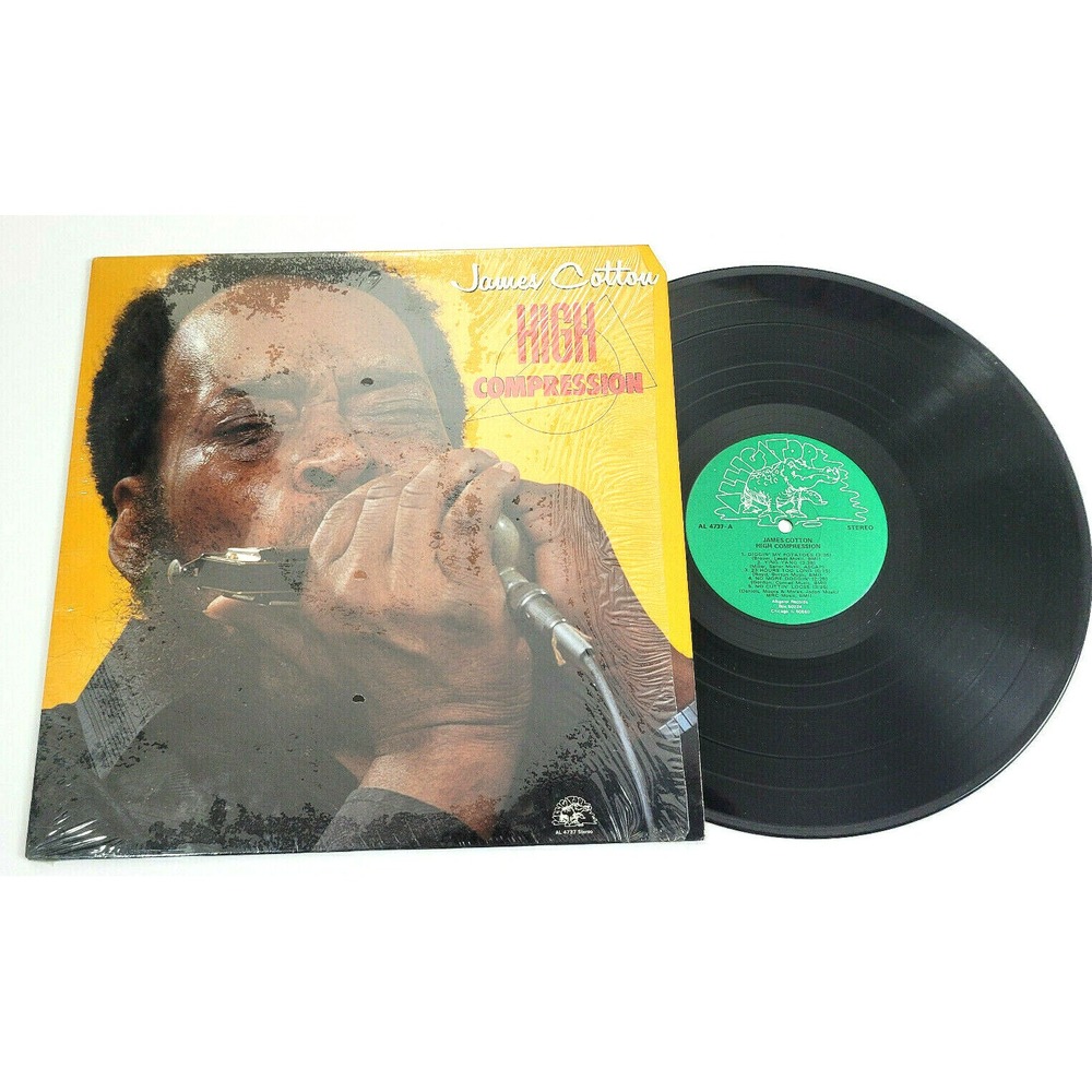 JAMES COTTON - HIGH COMPRESSION - SOUL‎ LP